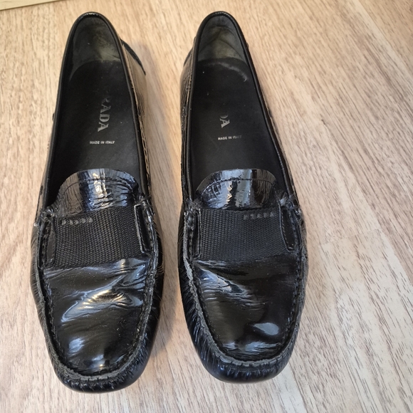 Prada Shoes - Prada Women's Black Loafers
